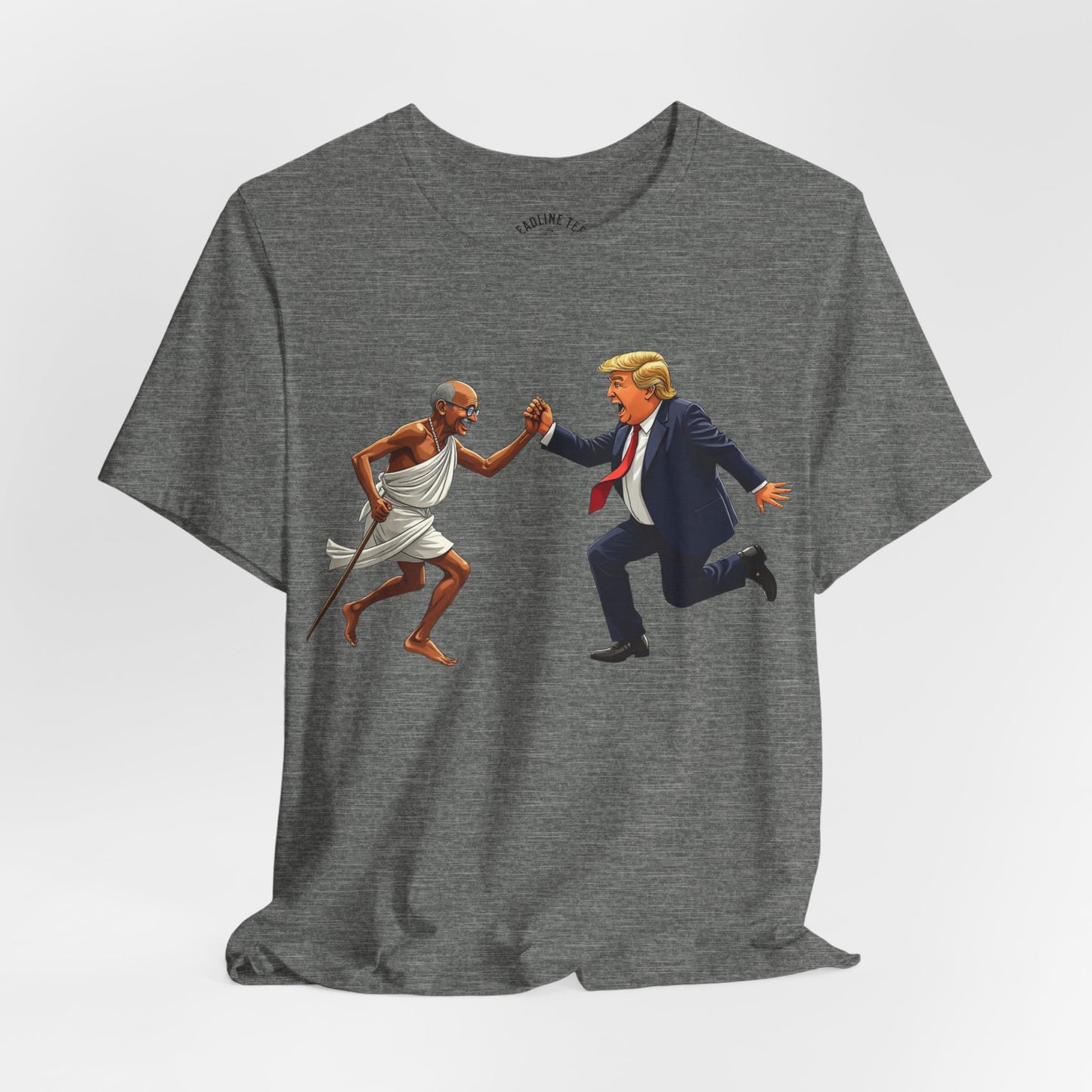 Trump & Gandhi High Five