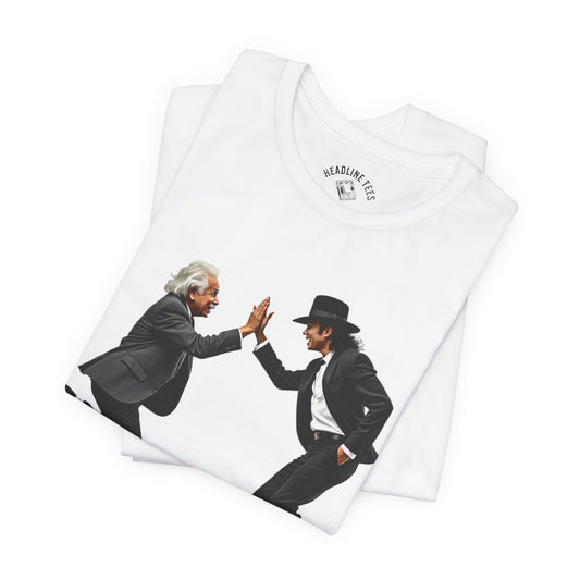 Einstein & MJ High Five